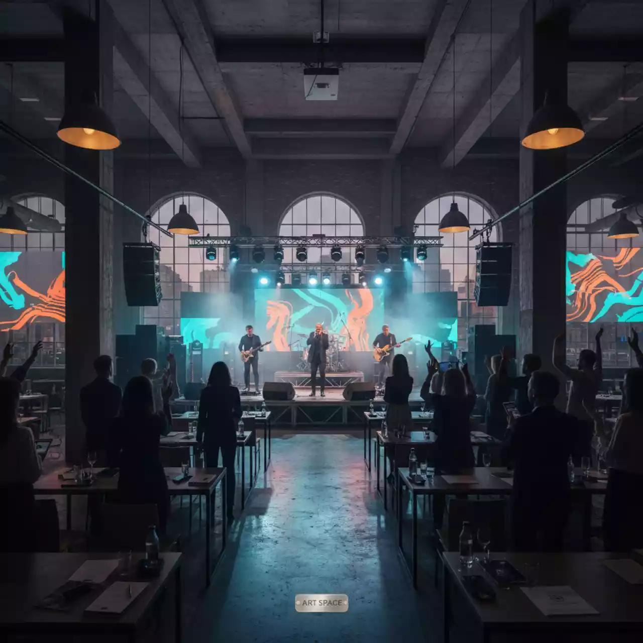 Аренда Концерт закрытый для Бинбанка с Григорием Лепсом и Time Killers в ресторане «Магеллан» — ART SPACE