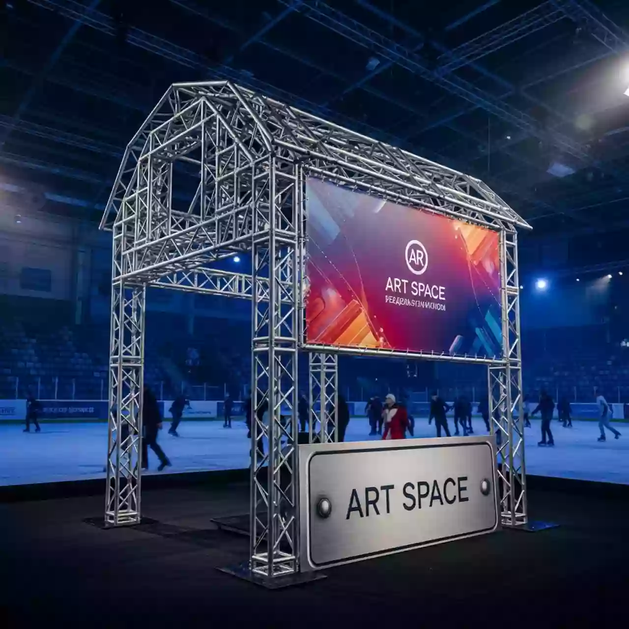 Аренда Конструкция из ферм 3х5 м в Ледовом дворце «Айсберг» — ART SPACE