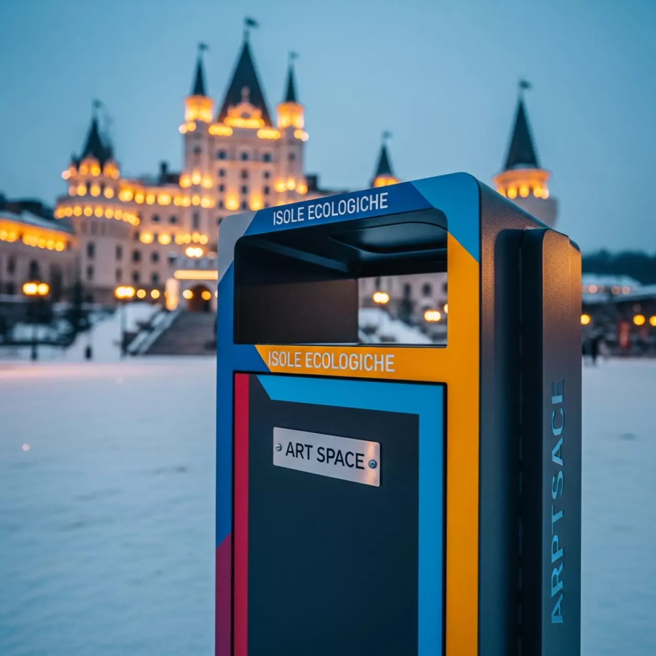 Аренда Контейнер мусорный Isole Ecologiche в отеле «Богатырь» — ART SPACE