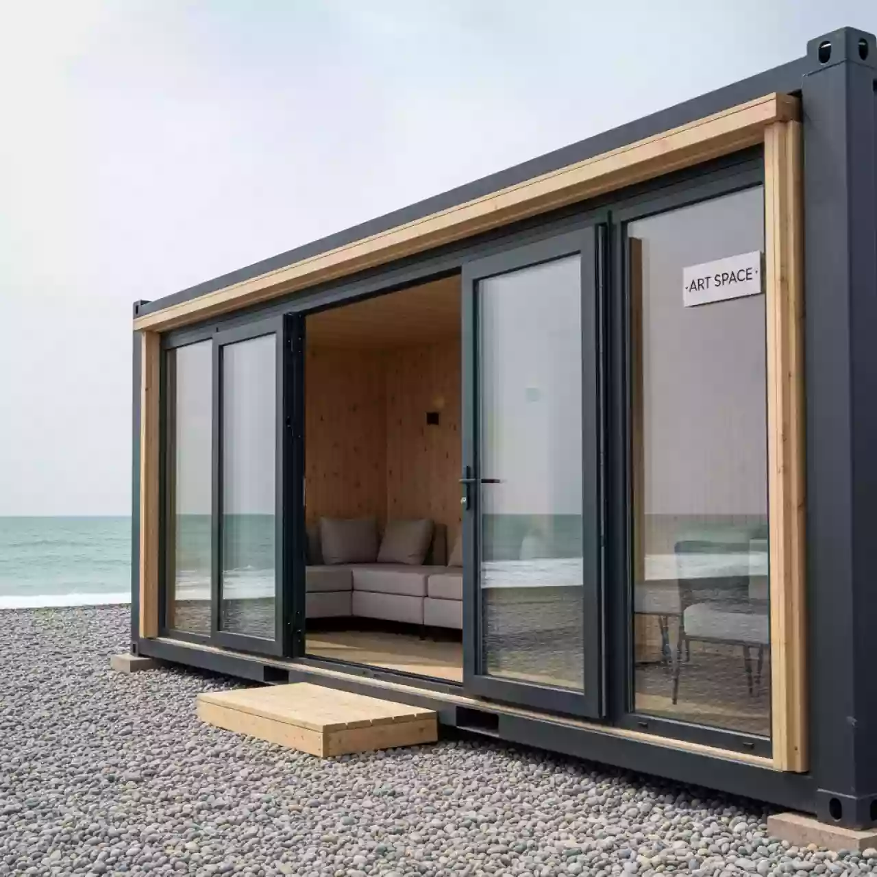 Аренда Контейнер односекционный на пляже «Ривьера» — ART SPACE