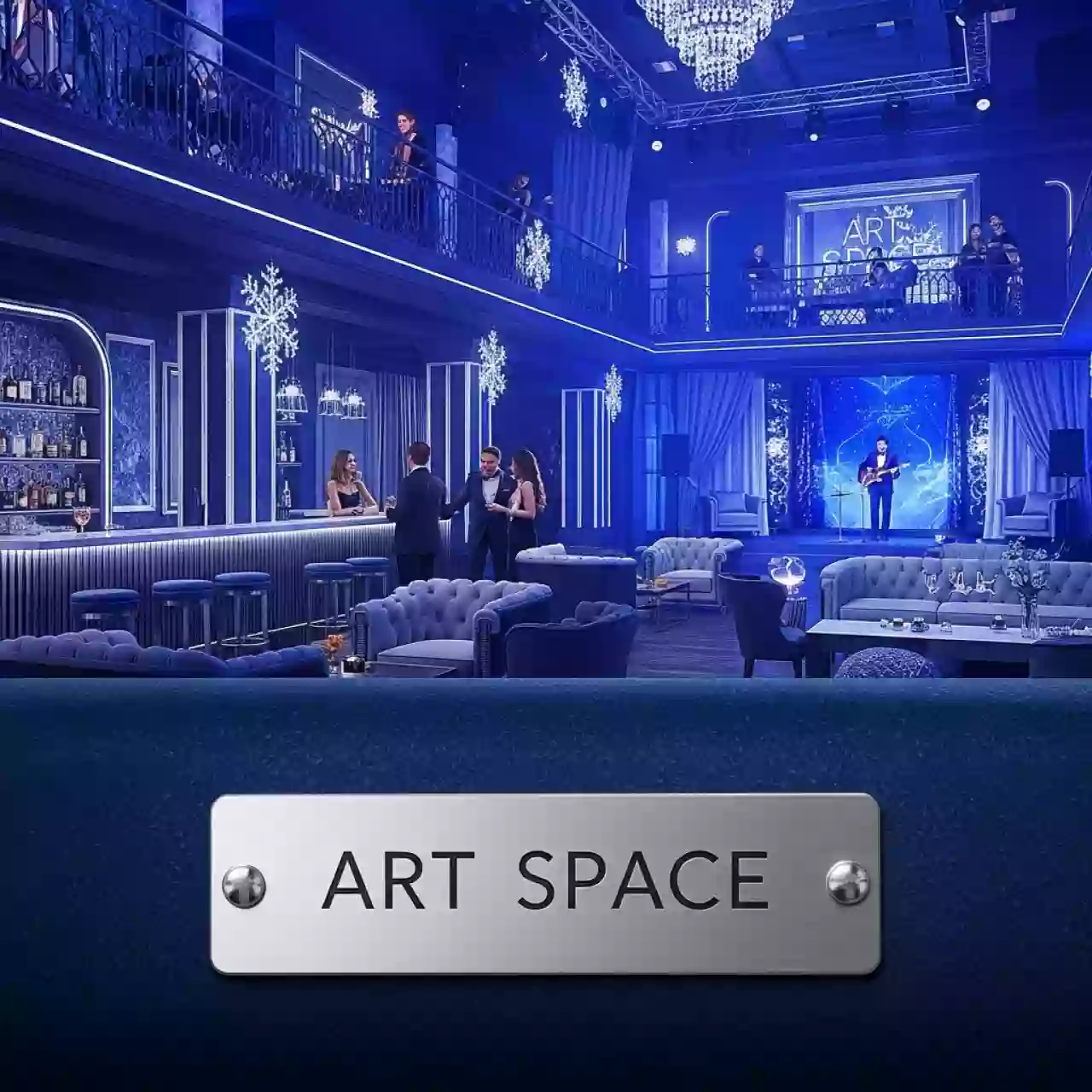 Аренда Корпоратив Новогодний о чем молчит Снегурочка в казино «Сочи» — ART SPACE