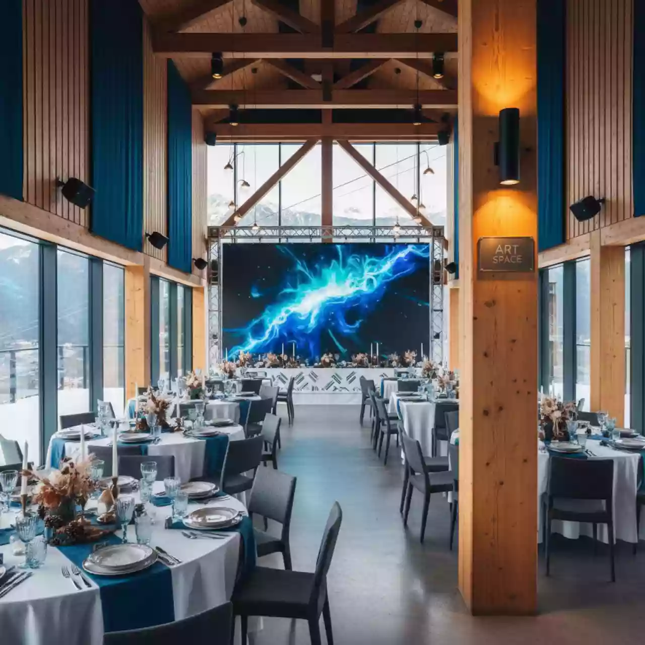 Аренда Корпоративы новогодние в Skypark Sochi — ART SPACE