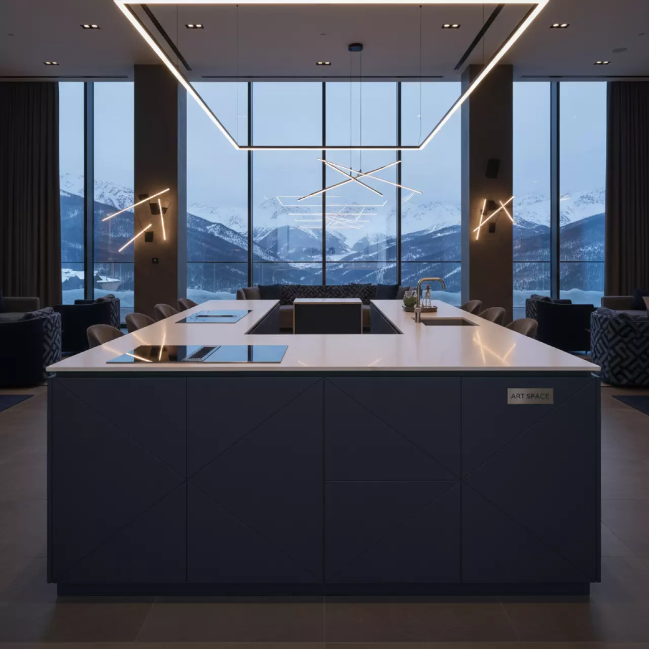 Аренда Корпуса и фасады кухонные на курорте «Газпром» (Альпика) — ART SPACE