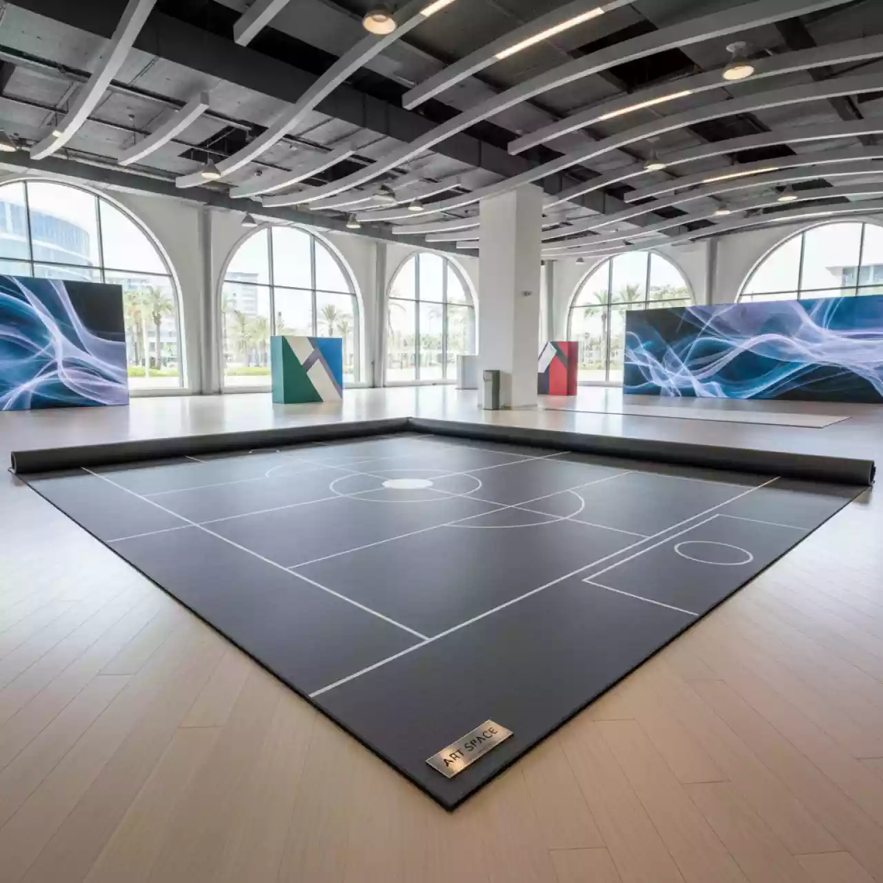 Аренда Ковер 30 в Керлинговом центре «Ледяной куб» — ART SPACE