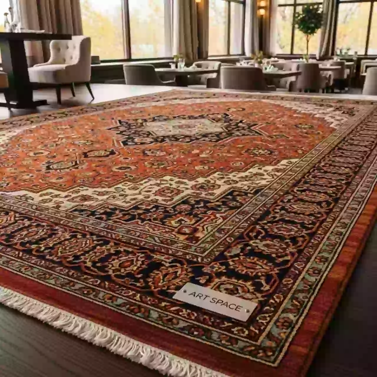Аренда Ковер восточный Dubai 300х160 см в ресторане «La Terrazza» — ART SPACE