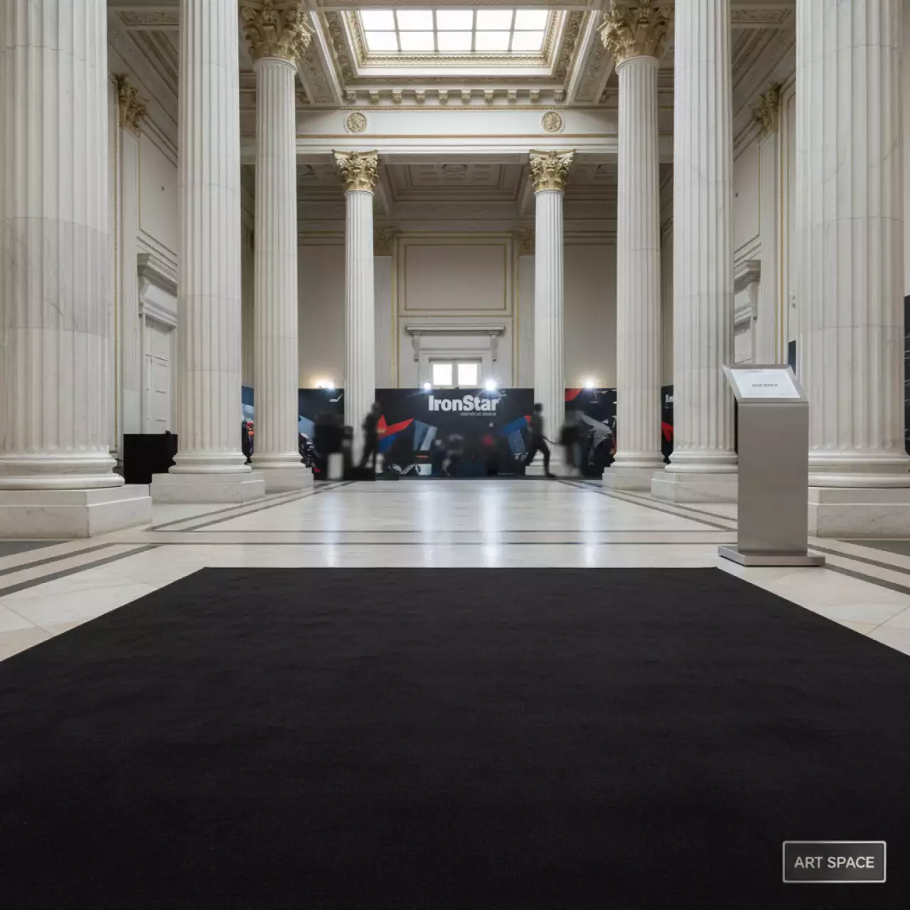 Аренда Ковролин черный 10 м² в конгресс-холле отеля Жемчужина — ART SPACE