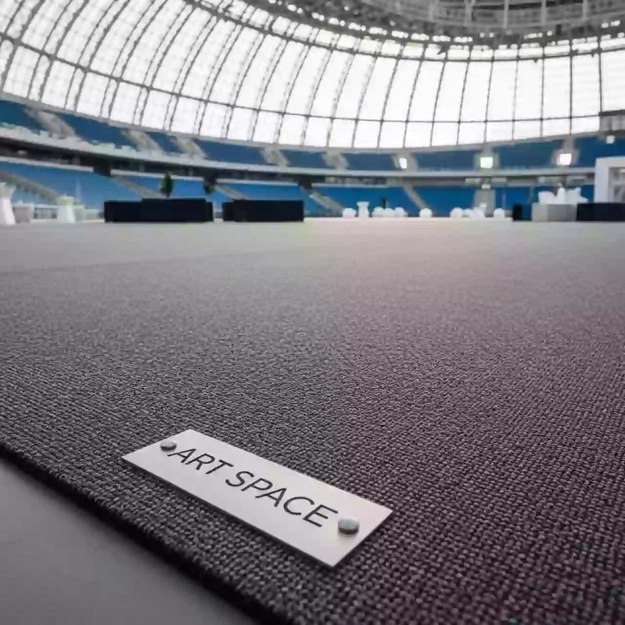 Аренда Ковролин выставочный 100 м² в ледовой арене «Шайба» — ART SPACE