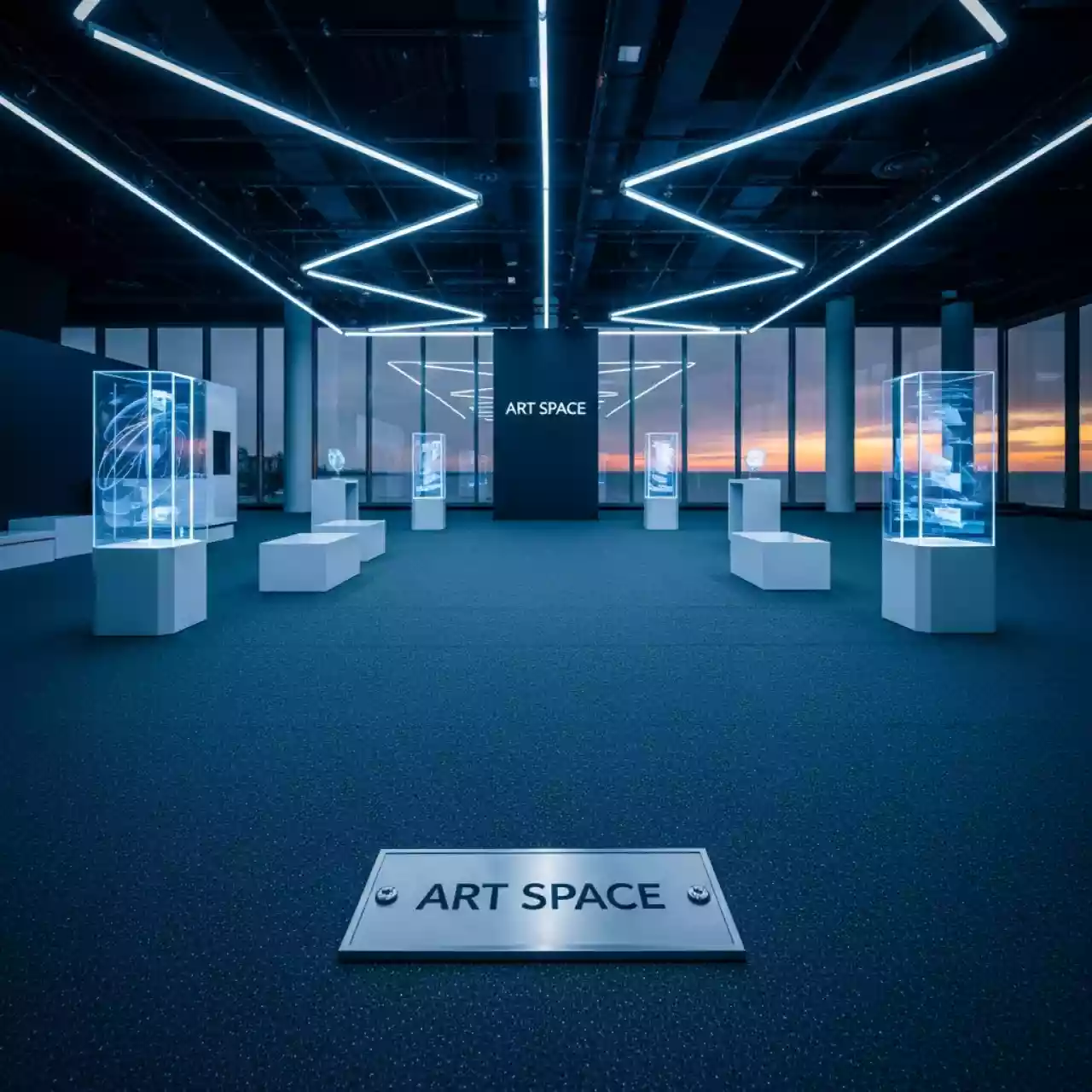 Аренда Ковролин выставочный в Radisson Collection Paradise — ART SPACE