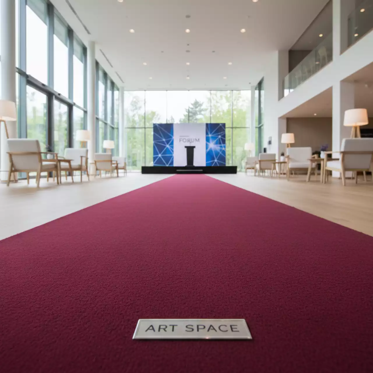 Аренда Ковровая дорожка Covering Red в Novotel Resort — ART SPACE