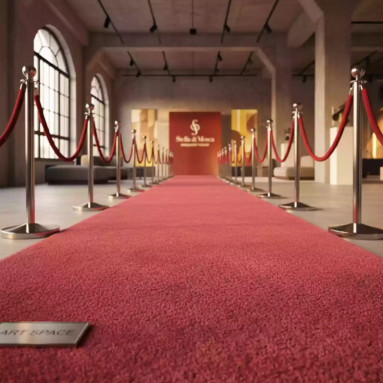 Аренда Ковровая дорожка цвета малина в Stella di Mosca — ART SPACE