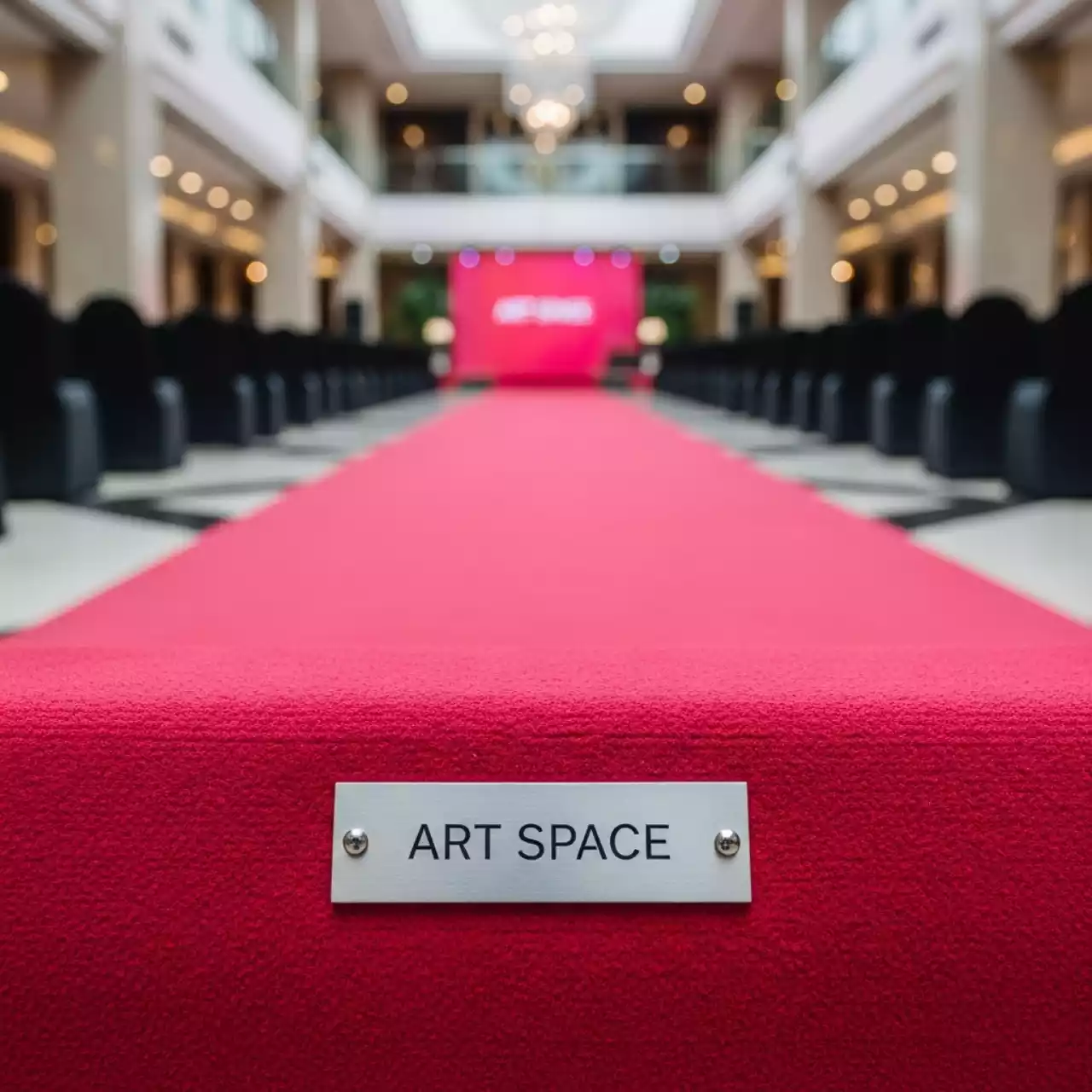 Аренда Ковровая дорожка малина в Sochi Marriott Krasnaya Polyana — ART SPACE