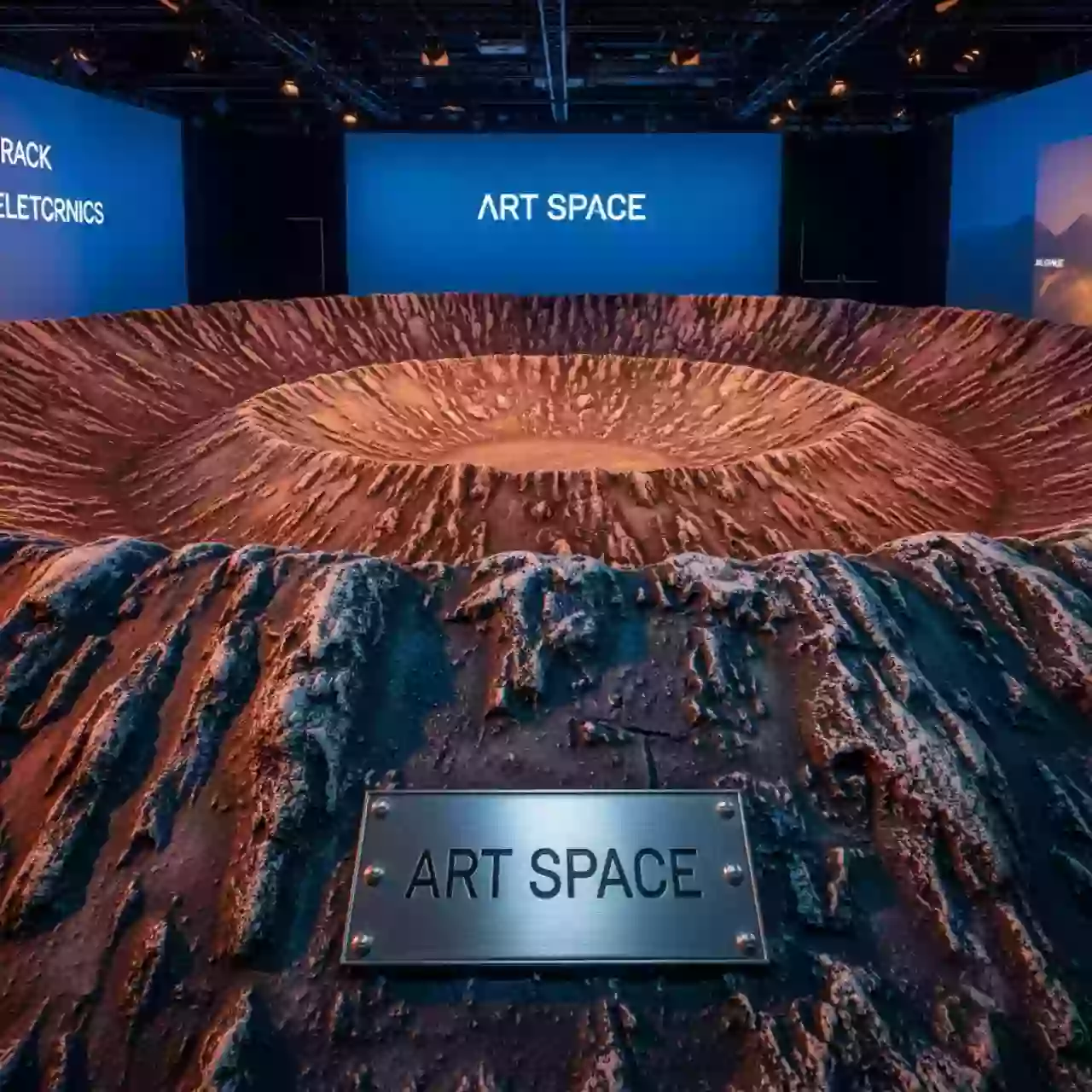 Аренда Кратер марсианский большой в Green Flow Hotel — ART SPACE