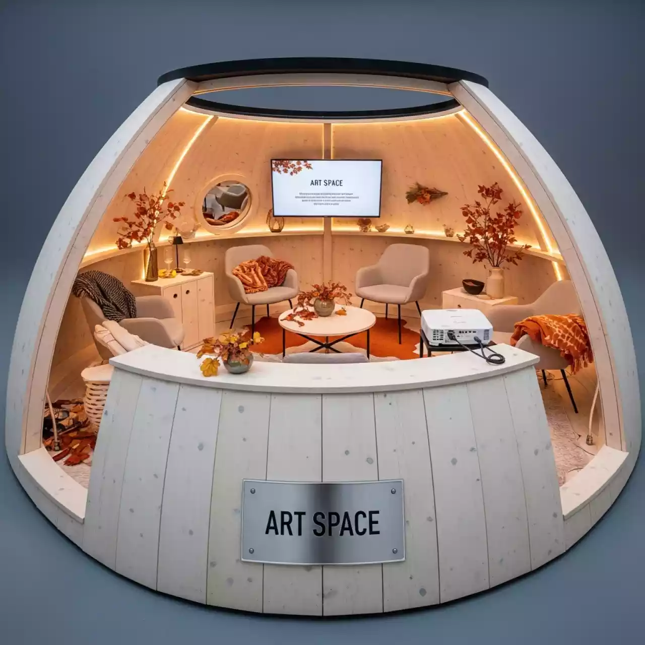 Аренда Кратер марсианский малый в ресторане «Магадан» — ART SPACE