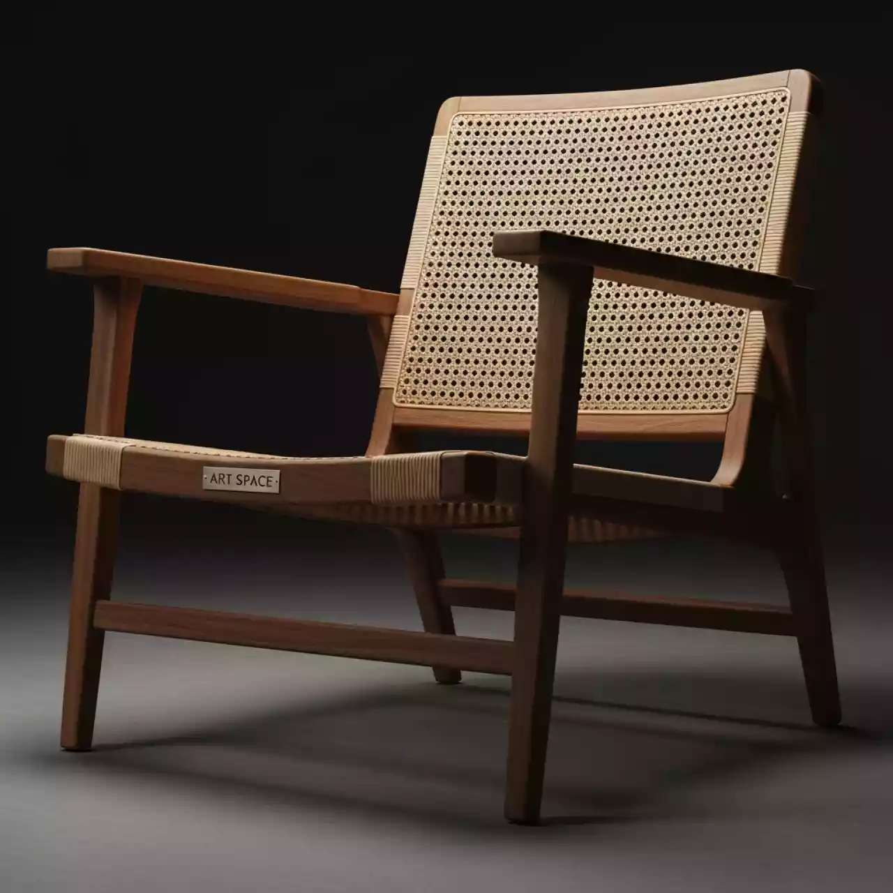 Аренда Кресла Griante деревянного плетеного в Сириус Арене — ART SPACE
