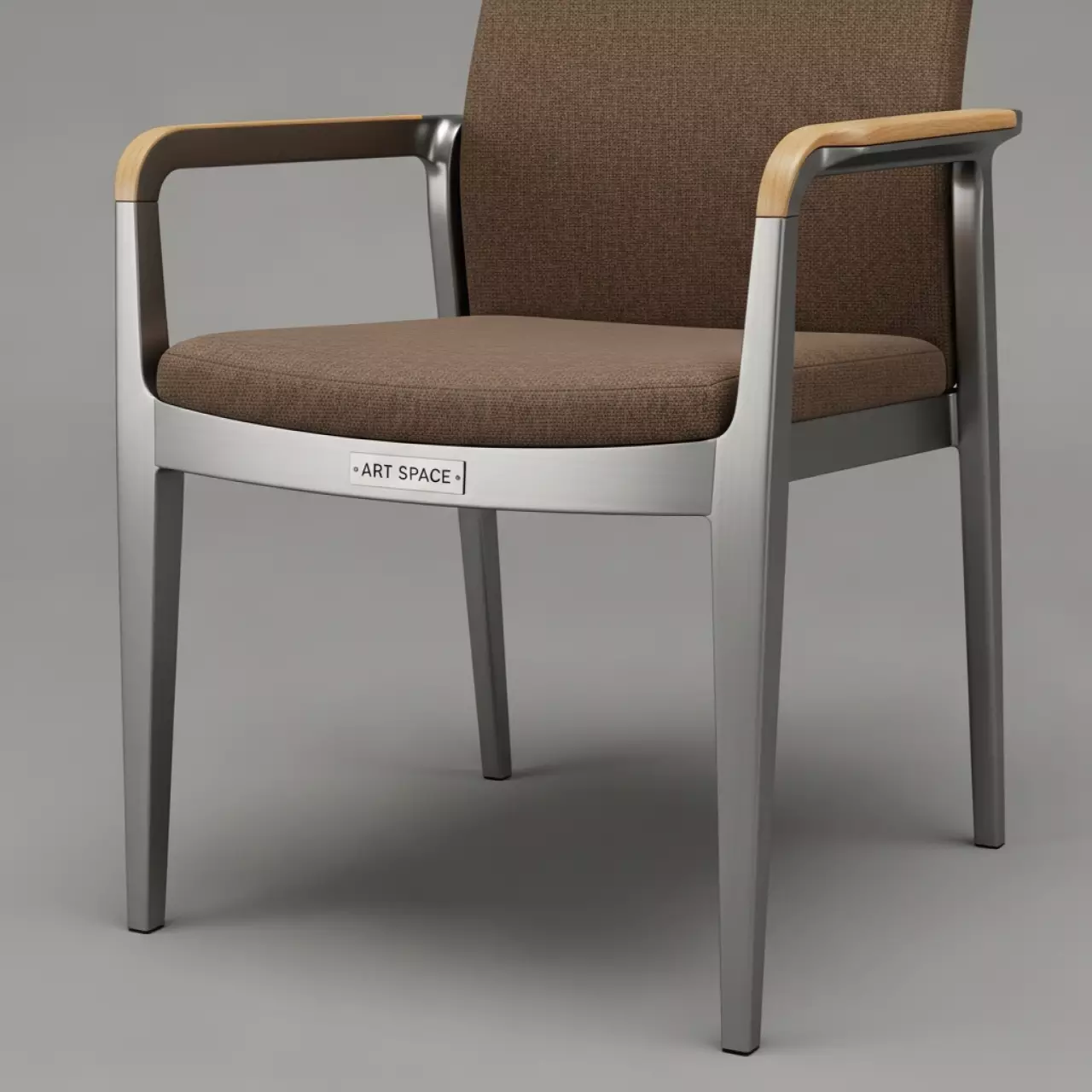 Аренда Кресла Quadro алюминий термоясень черный янтарь в Pullman Sochi Centre — ART SPACE