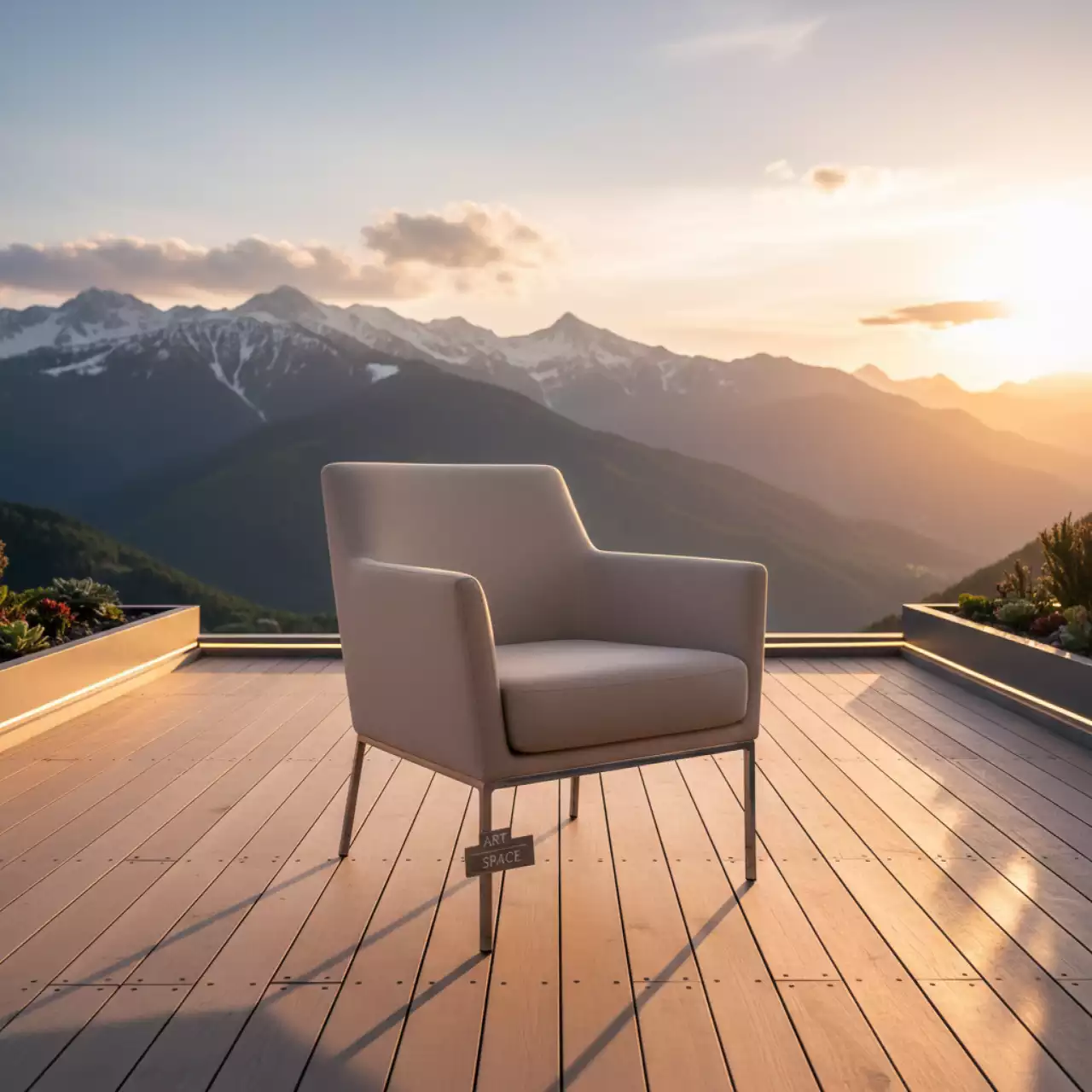 Аренда Кресло Beige AFM 307B в Skypark Sochi