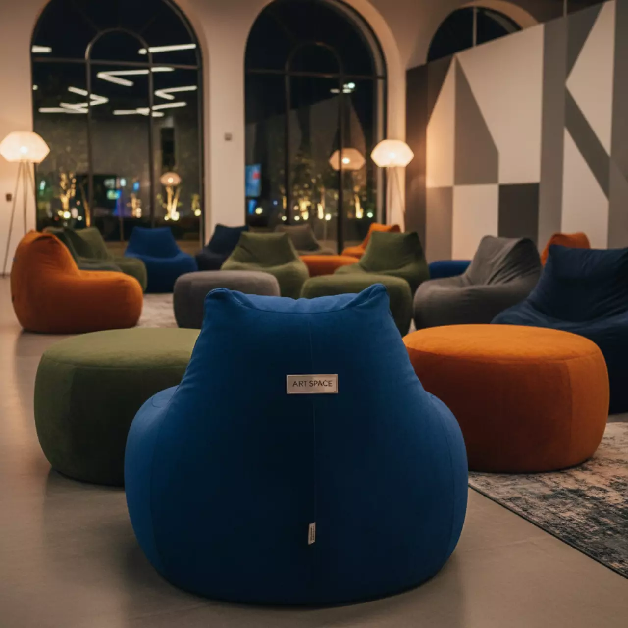 Аренда Кресло мешок или пуфик груша XL в комплексе «Дагомыс» — ART SPACE
