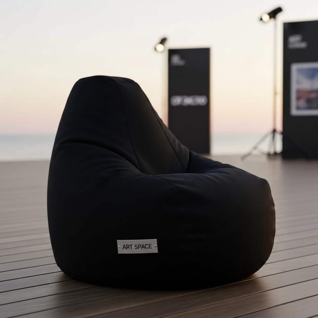 Аренда Кресло мешок Mini Bean bag черный