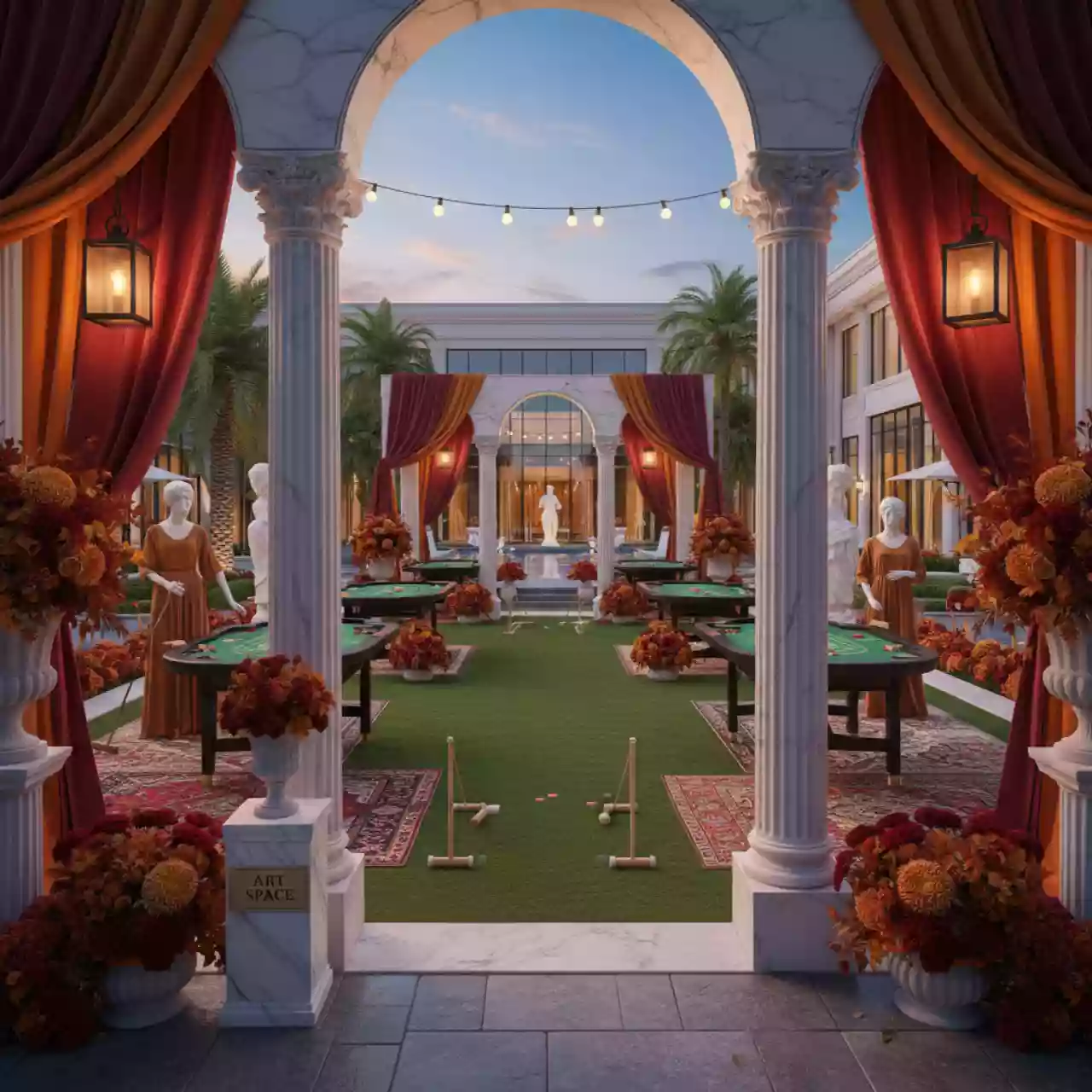 Аренда Крокет казино в Radisson Collection Paradise — ART SPACE