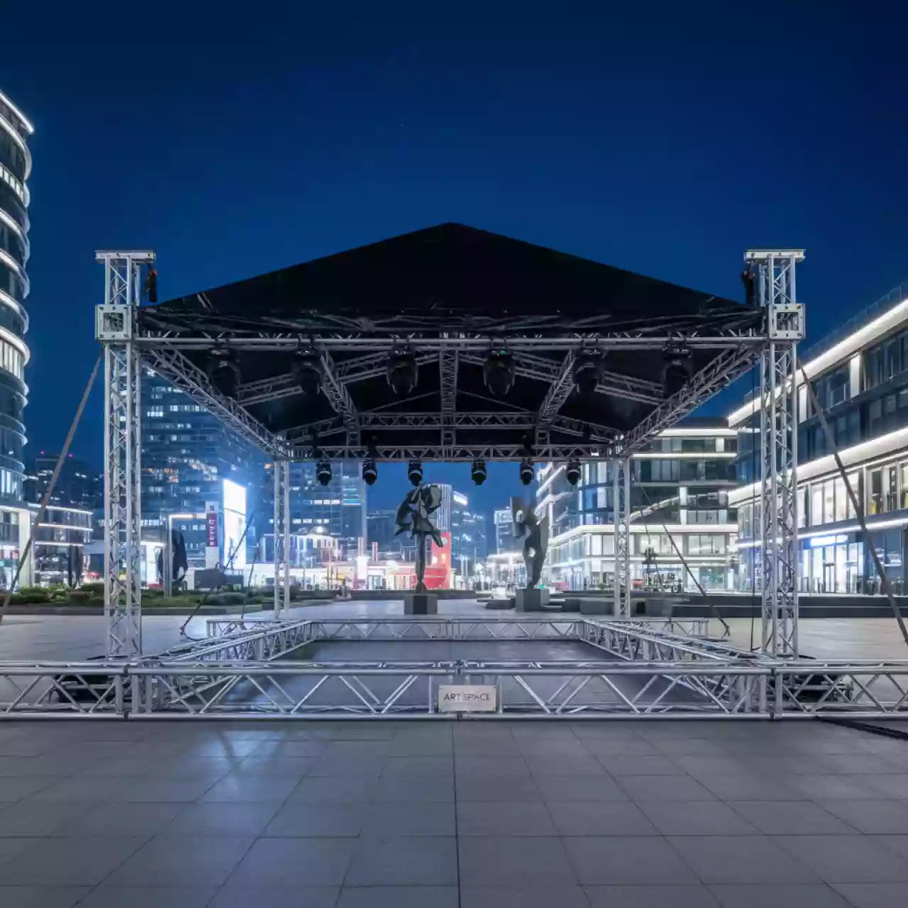 Аренда Крыша модульная граунд 37х22 м Prolyte в Stella di Mosca — ART SPACE