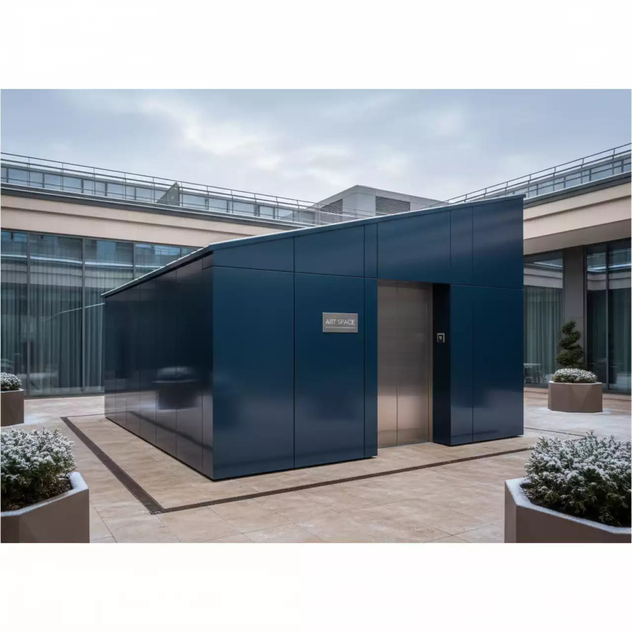 Аренда Крыша односкатная элеваторная 10х12 м в Courtyard by Marriott Sochi — ART SPACE