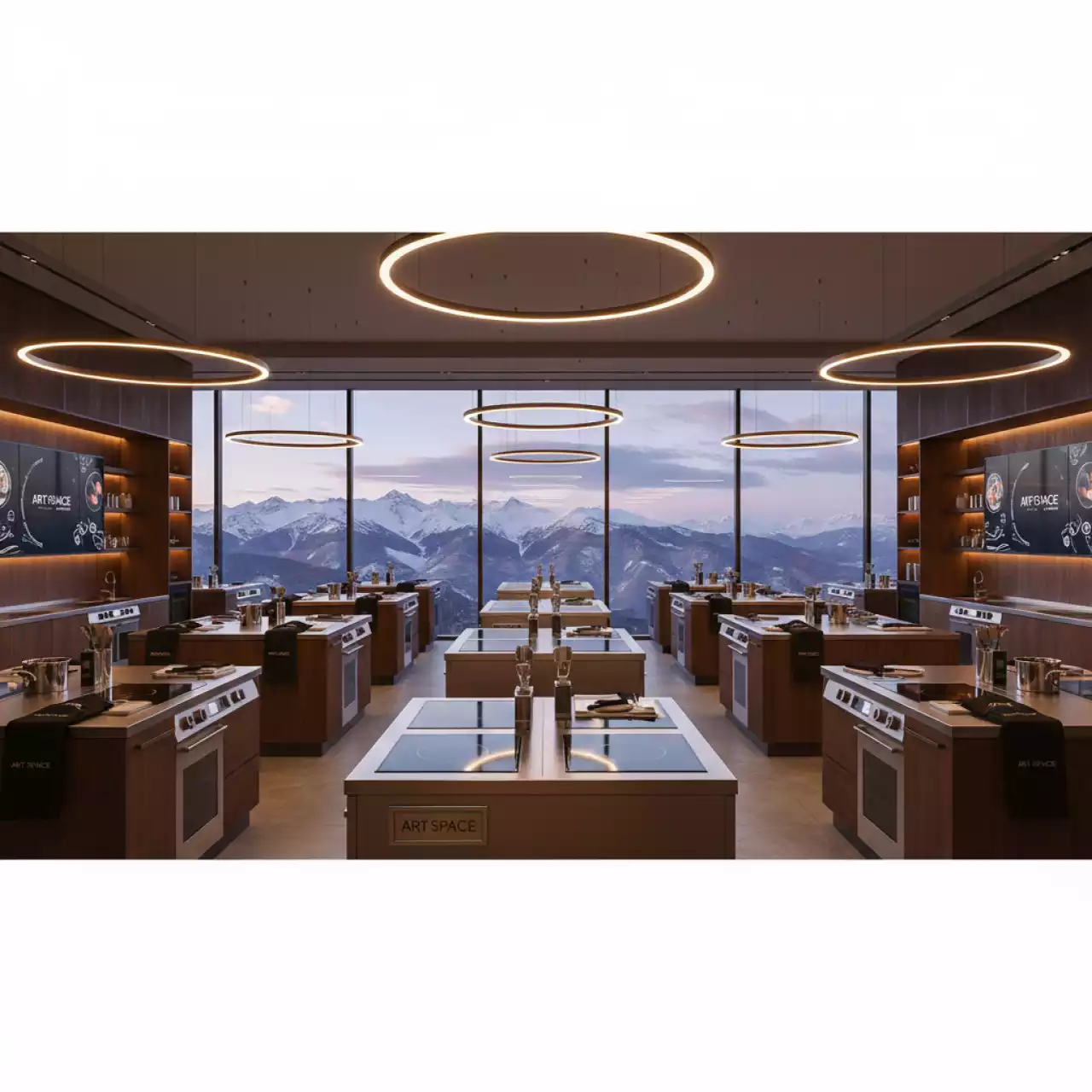 Аренда Кулинарная студия интерактив в Гранд Отель Поляна — ART SPACE