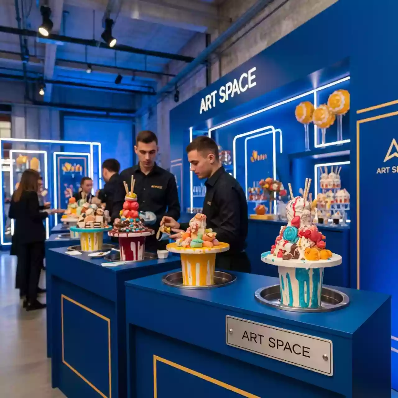 Аренда Кулинарное казино новогоднее мороженое в Маринс Парк Отеле — ART SPACE