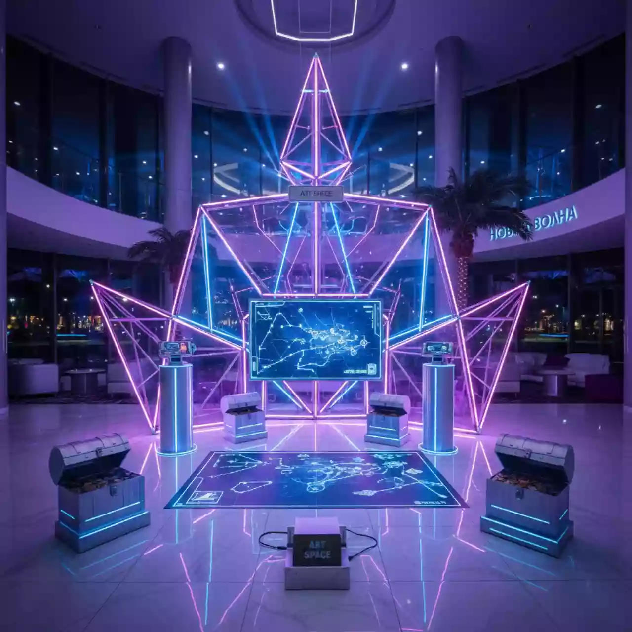 Аренда Квест "Сокровища Джека" в City Park Hotel Sochi — ART SPACE