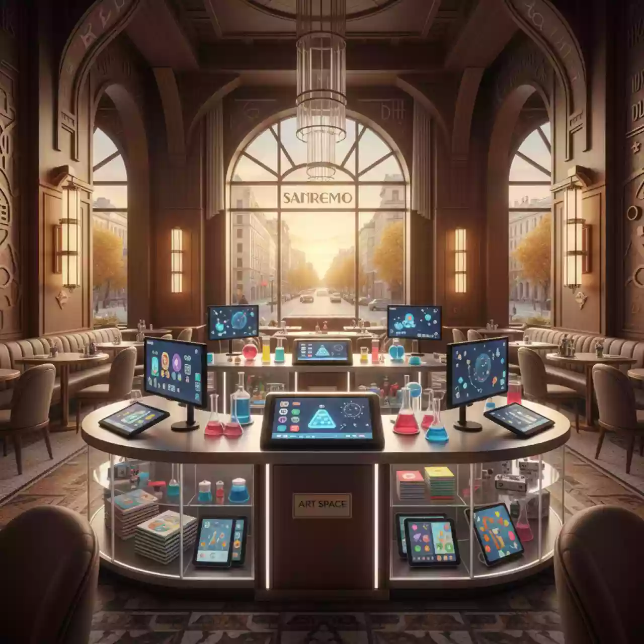 Аренда Лаборатория цифровая "Познайкино" в ресторане «Sanremo» — ART SPACE