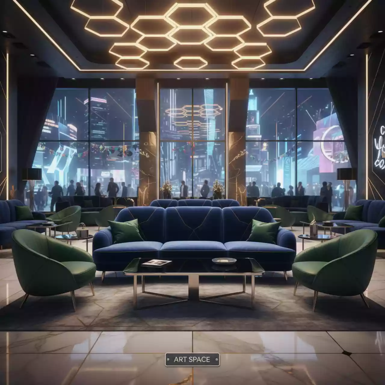 Аренда Лаунж зоны Royal Family Brooklyn в казино «Сочи» — ART SPACE