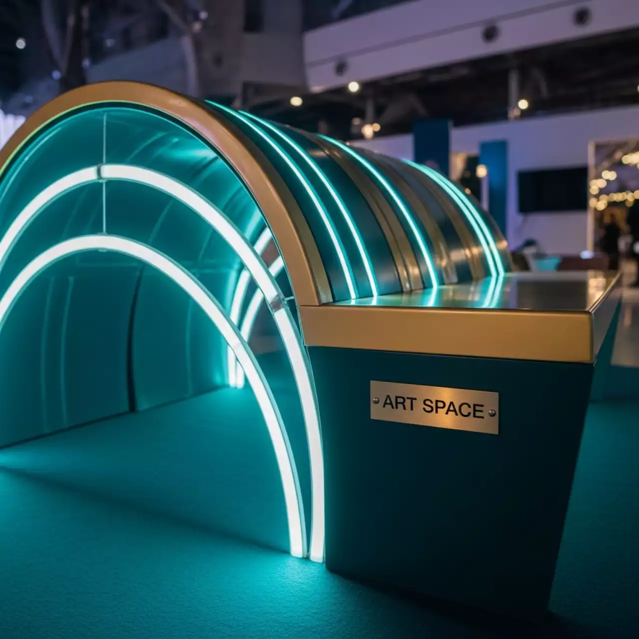 Аренда Лавка дуга светодиодная в VK Stadium Sirius — ART SPACE