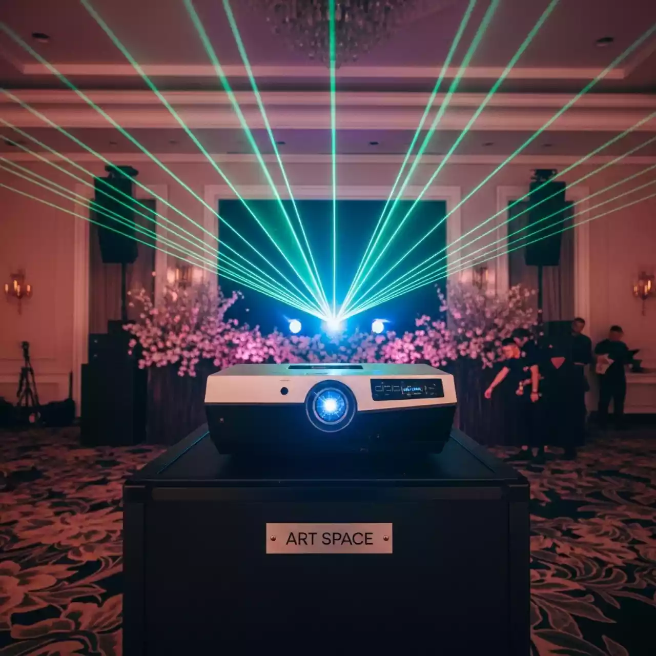 Аренда Лазерное шоу на корпоратив Абрау Дюрсо в Golden Tulip Rosa Khutor — ART SPACE