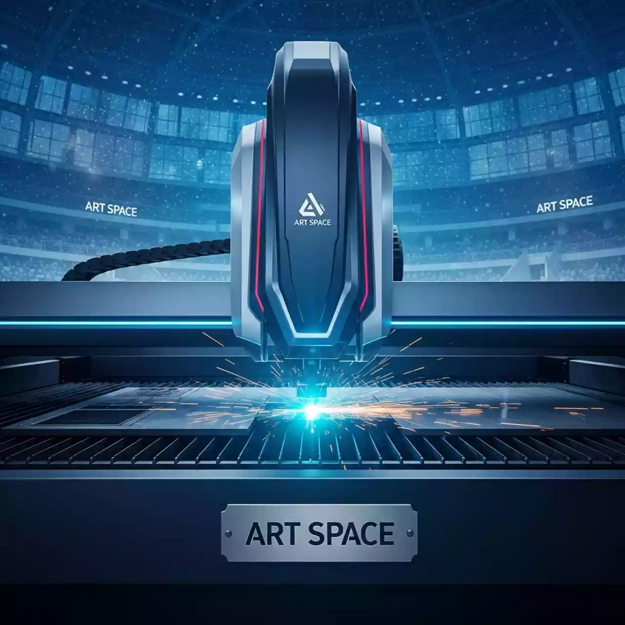 Аренда Лазерный станок B Power G25 16 12000 W в ледовом дворце «Большой» — ART SPACE