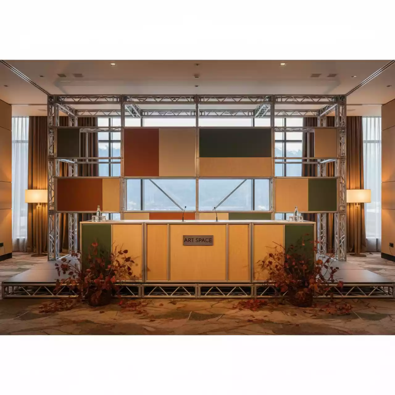 Аренда Леса строительные Layher в Sochi Marriott Krasnaya Polyana — ART SPACE