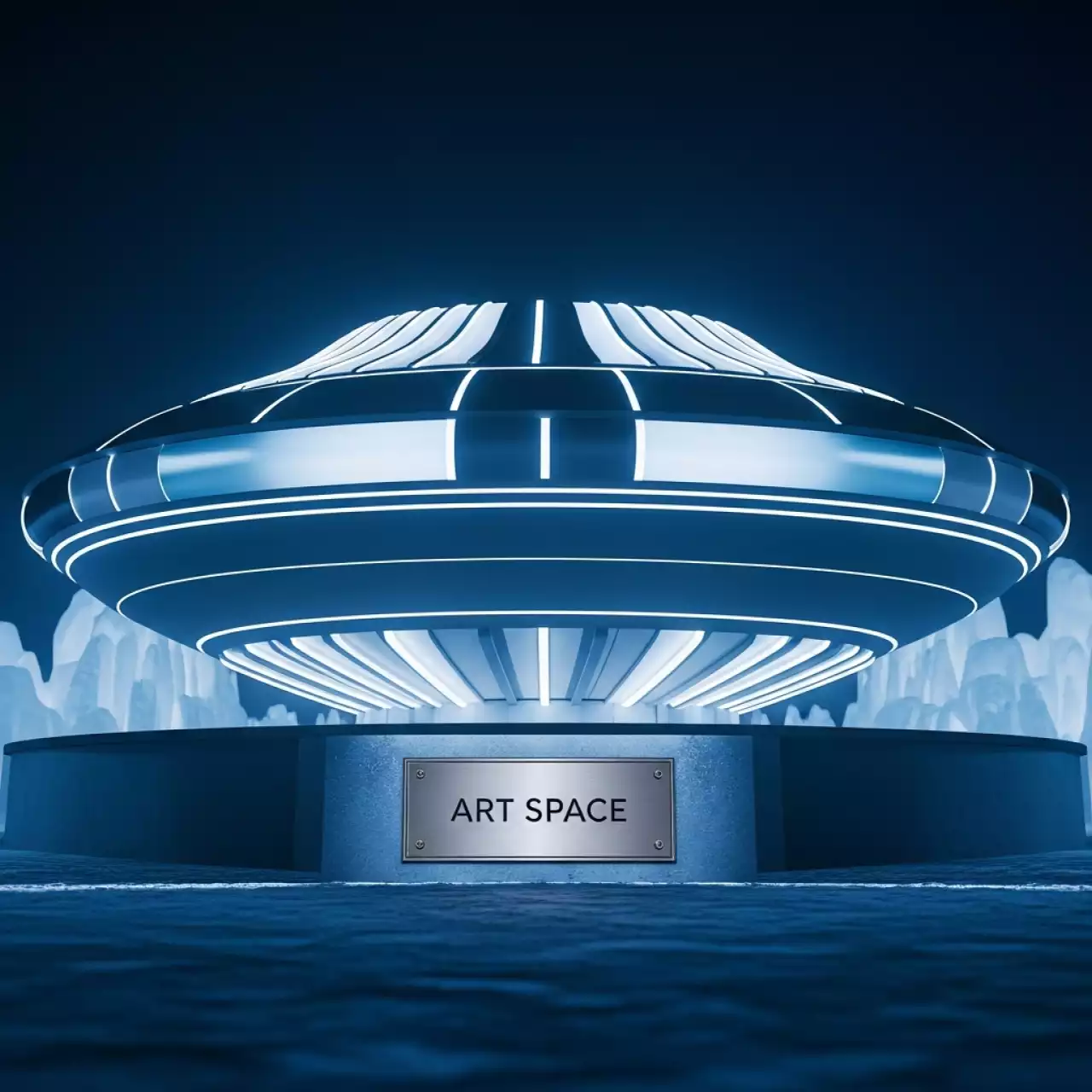 Аренда Летающая тарелка на воде VK Stadium Sirius — ART SPACE