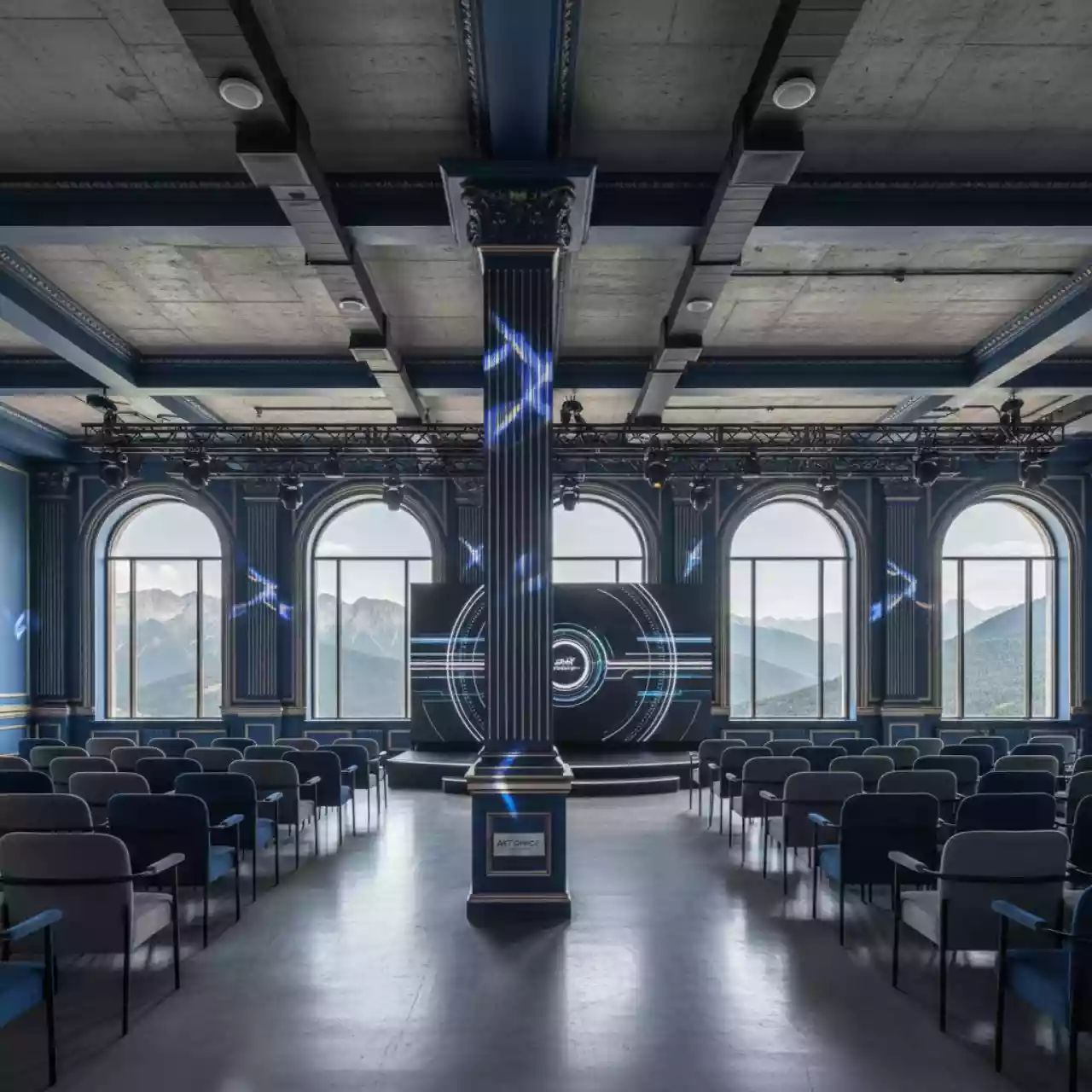 Аренда Лофт Станция Зал Void в Radisson Hotel Rosa Khutor — ART SPACE