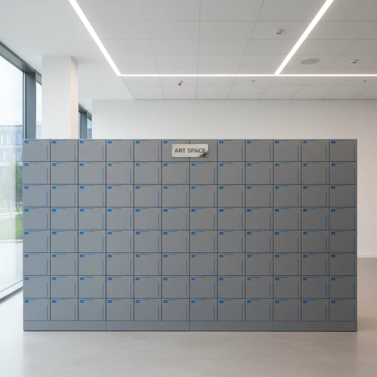 Аренда Локер сейфовый на 120 ячеек в Университете «Сириус» — ART SPACE