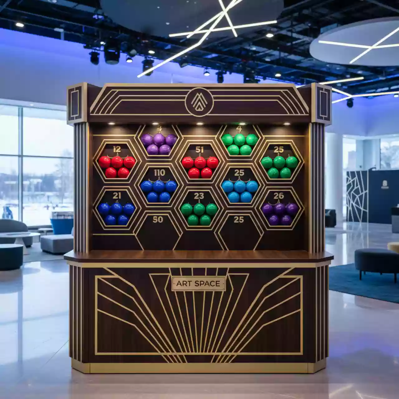 Аренда Лотерея "Повезет не повезет" в ледовой арене «Шайба» — ART SPACE