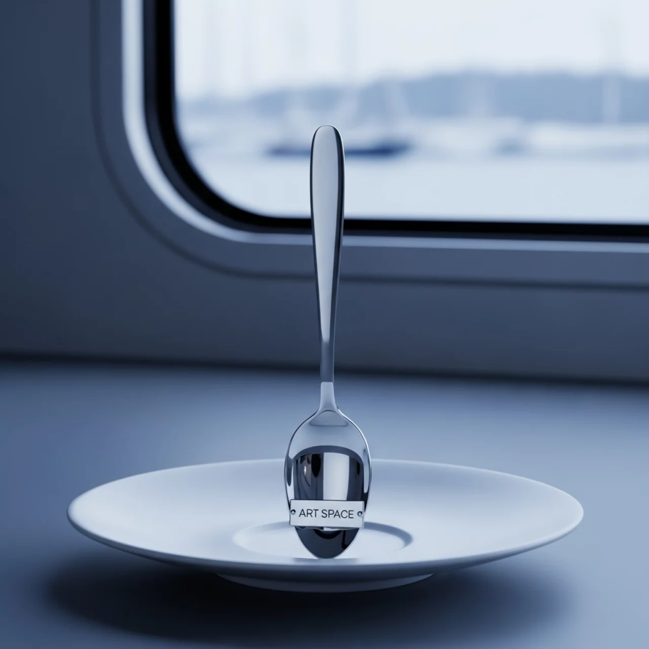 Аренда Ложка чайная серебряная Fortuna на VIP-яхте (Имеретинский порт) — ART SPACE