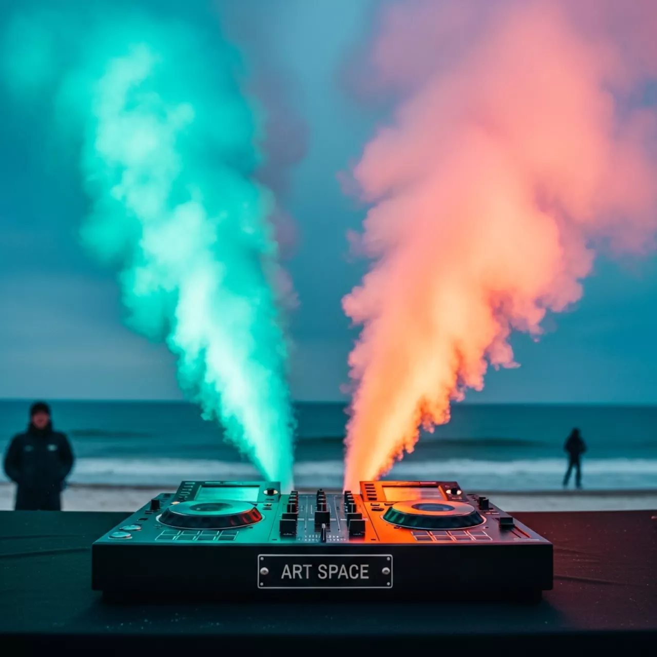 Аренда Машина дымных пузырей DJPower WP 4 Topcat на пляже «Маяк» — ART SPACE