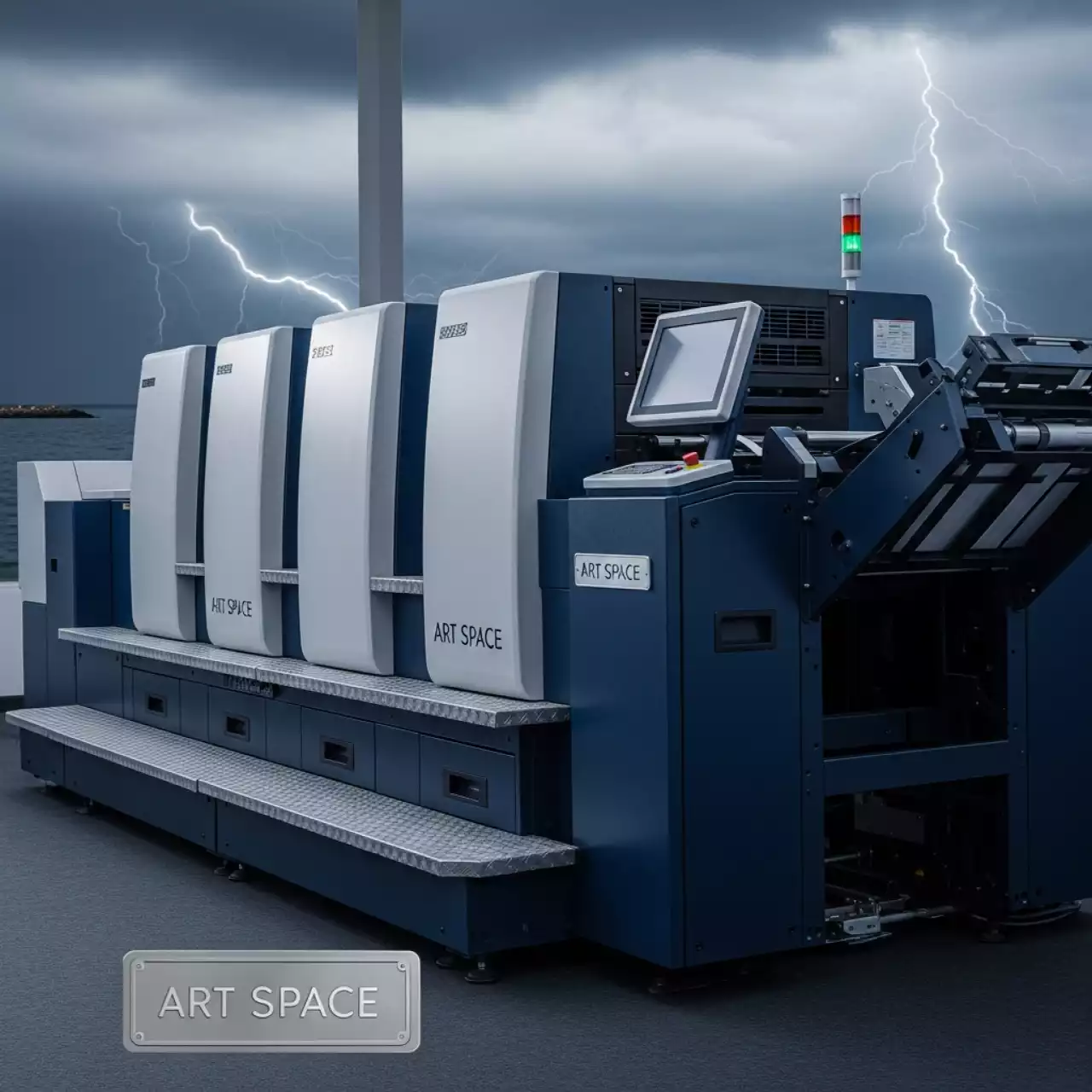 Аренда Машина печатная цифровая Ricoh Pro C9200 на пляже «Ривьера» — ART SPACE