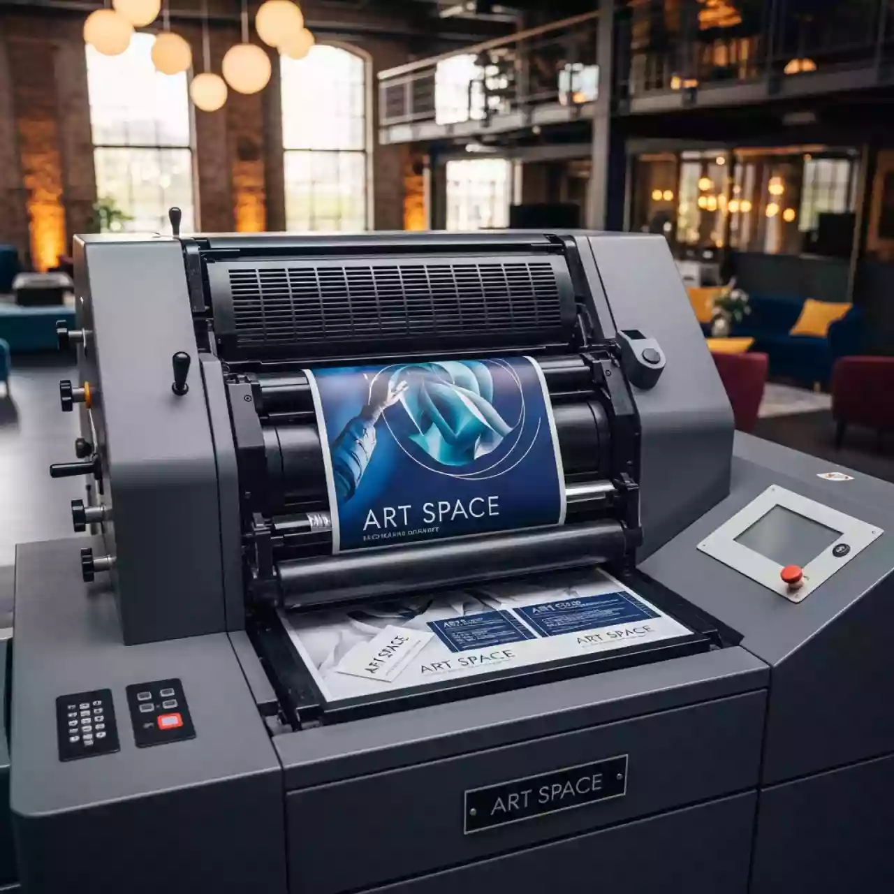 Аренда Машина печатная офсетная RMGT 790 в Керлинговом центре «Ледяной куб» — ART SPACE