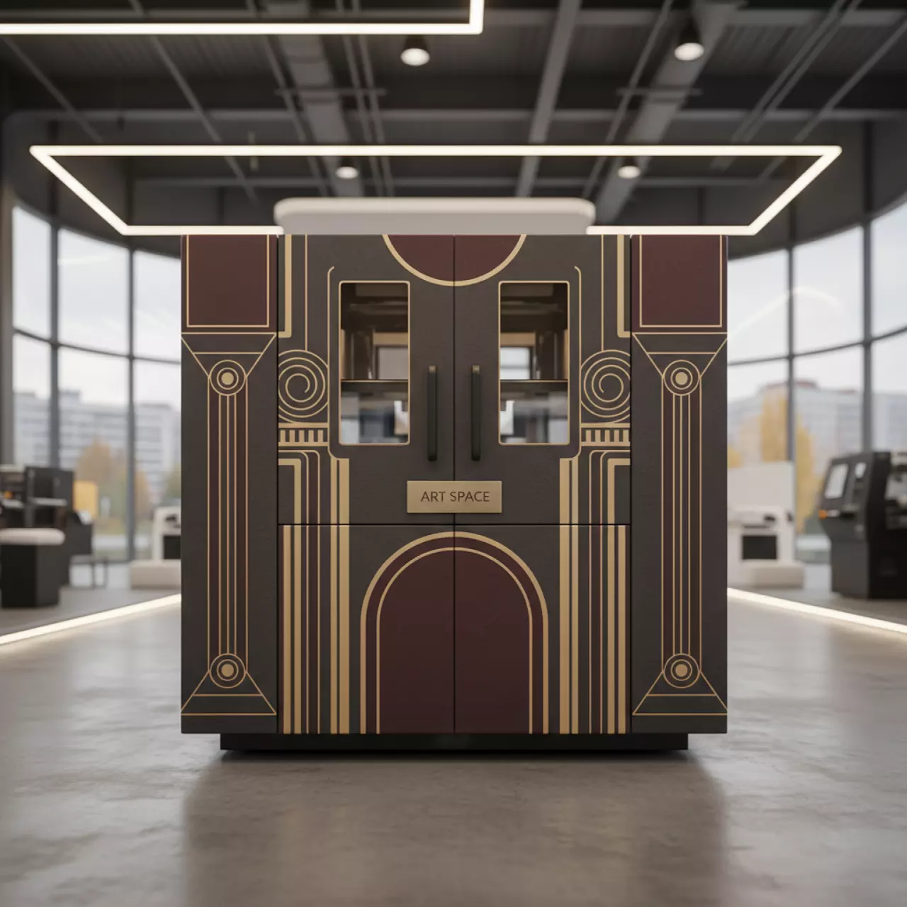 Аренда Машины упаковочные скин в Gamma Sirius — ART SPACE