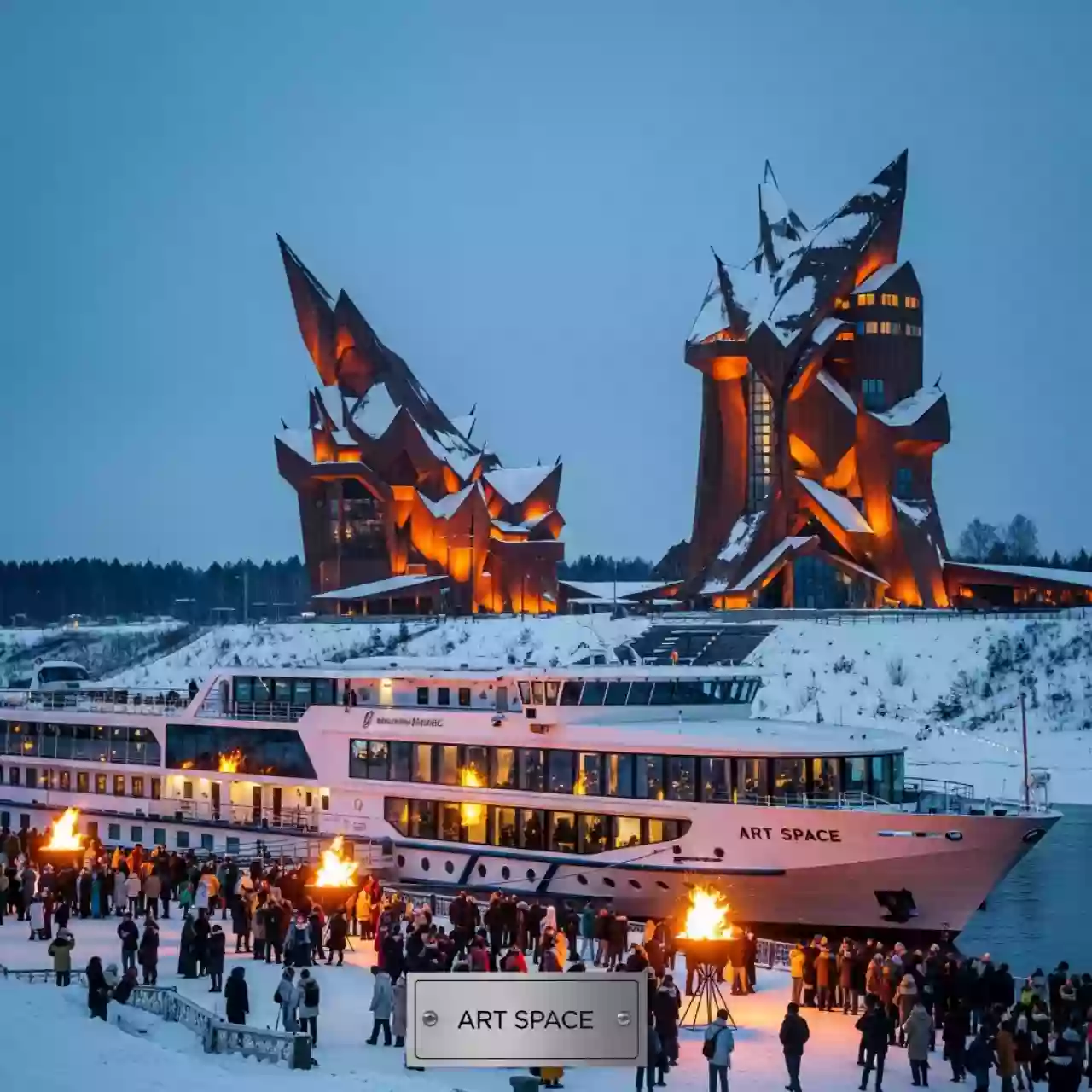 Аренда Масленица в Никола Ленивце на теплоходе «Дагомыс» — ART SPACE