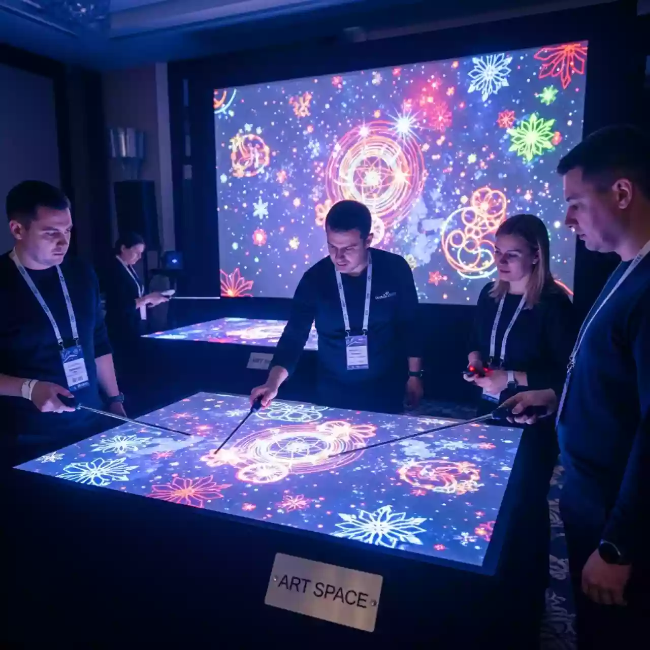 Аренда Мастер класс лазерный художник новогодний в Rixos Krasnaya Polyana — ART SPACE