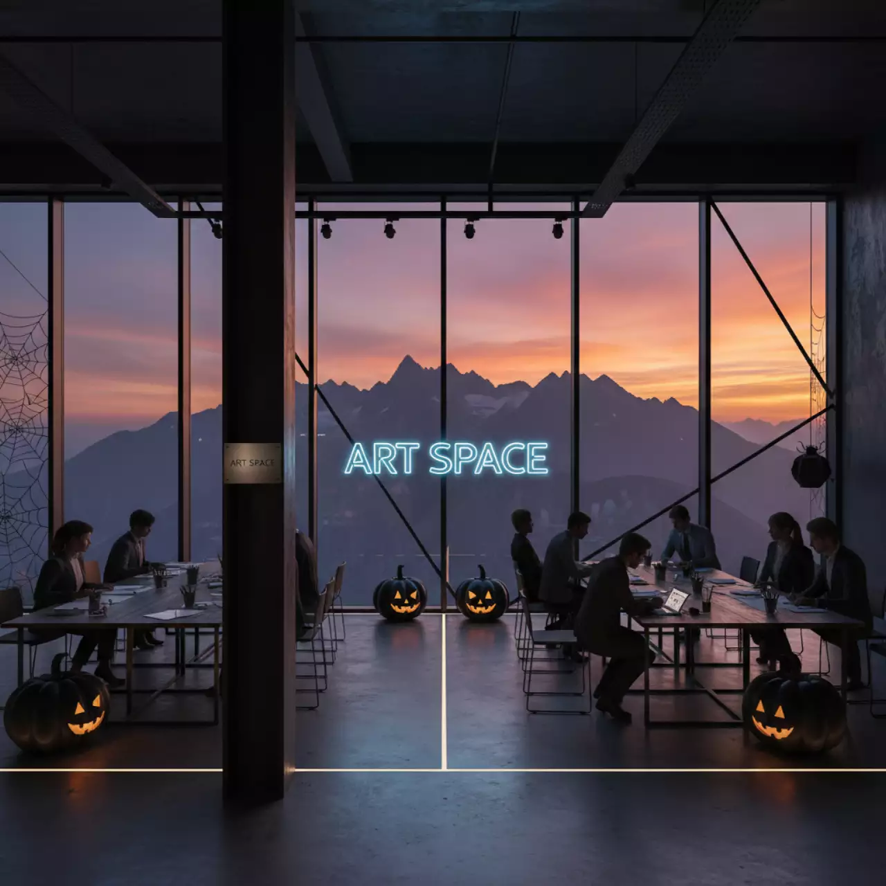 Аренда Мастер классы на Хэллоуин на площадке Rosa Peak (2320м) — ART SPACE