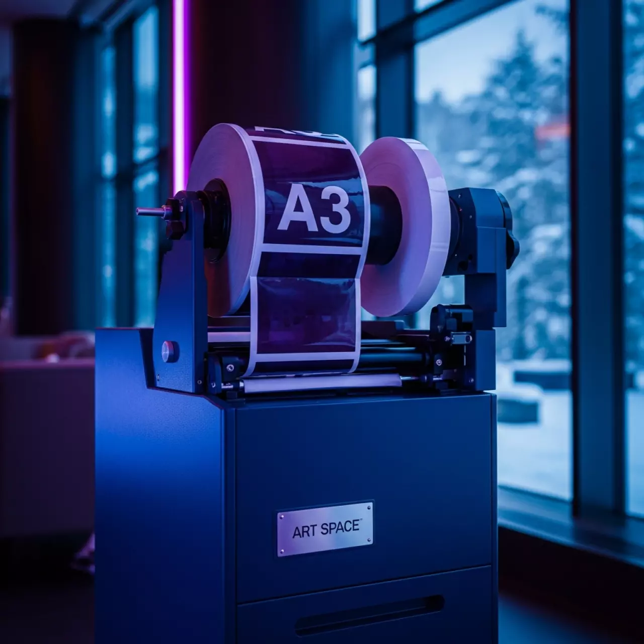 Аренда Мастер пленка A3 тип 500 Ricoh DD 5450 в отеле «Богатырь» — ART SPACE