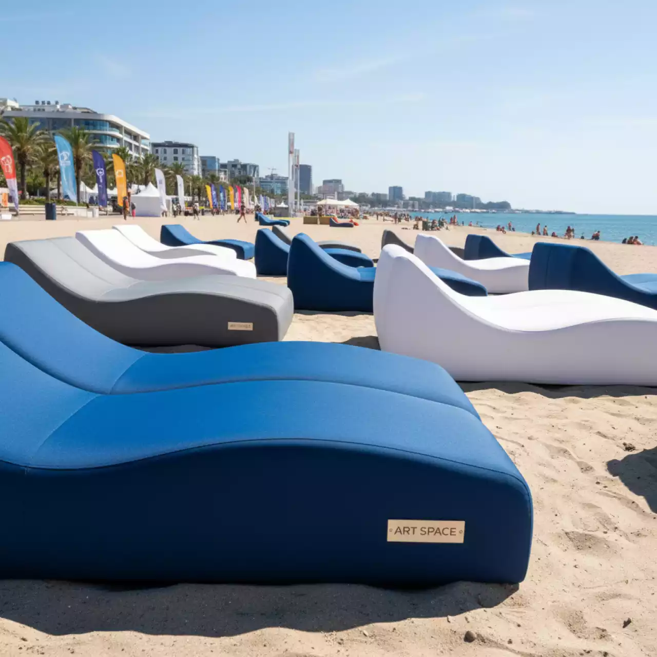 Аренда Матрас для шезлонга Infinity на Имеретинской набережной — ART SPACE