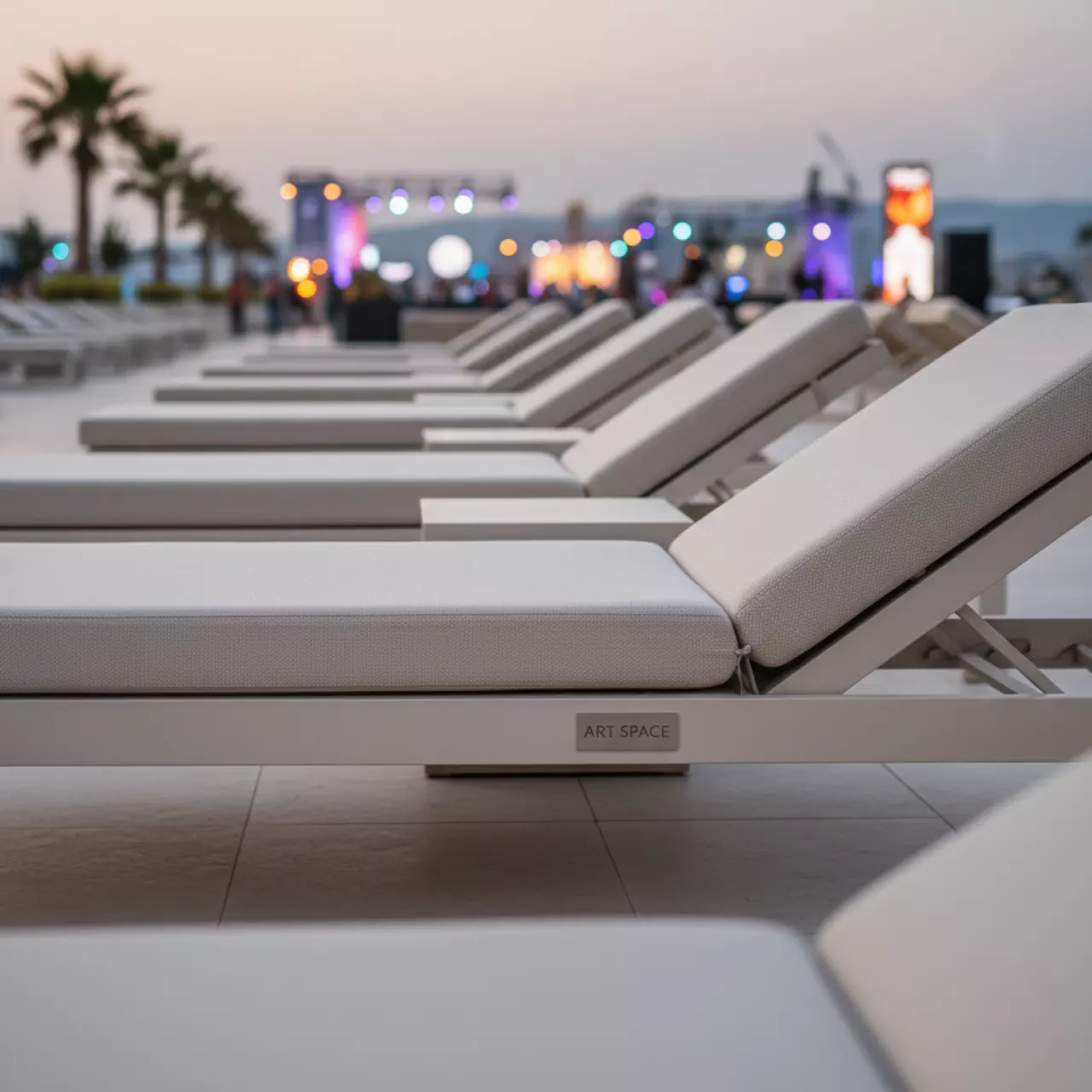 Аренда Матраса Costes для лежака в гранд-отеле «Жемчужина» — ART SPACE