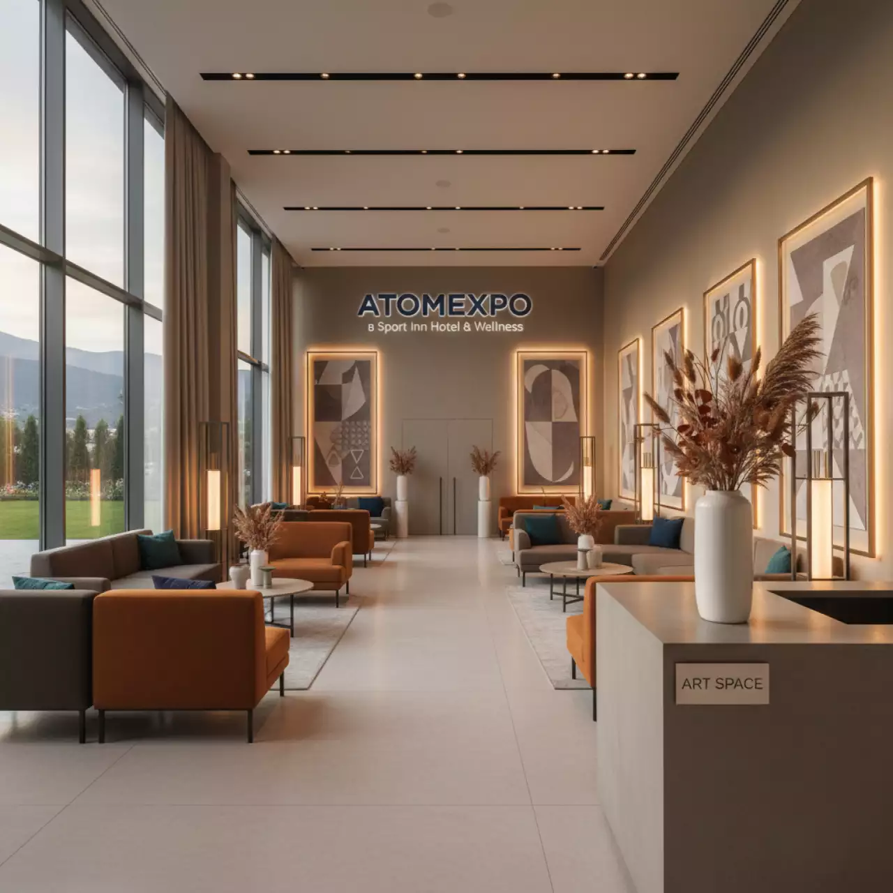 Аренда Мебель и декор в Sport Inn Hotel & Wellness — ART SPACE